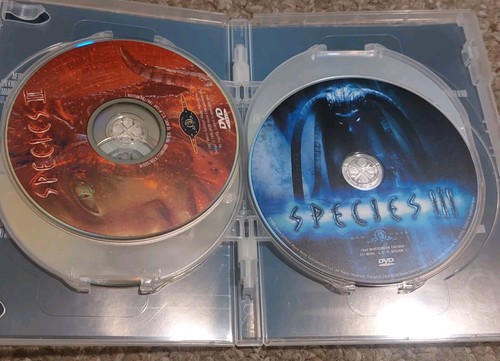 Species 1-4 (DVD, 2014, 4-Disc Set) Horror Region 1 USA - Foto 3 di 4