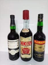 Tre Vecchie Bottiglie Originali Liquore Anni 1960/1980