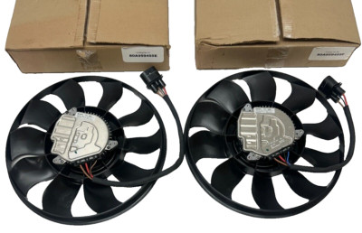 80A959455 Engine Cooling Fan Motor Pair For 2018-2023 Audi Q5 2.0l 3.0l Genuine