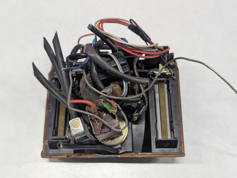 MERCEDES BENZ W116 CLIMATE CONTROL 450SE 300SD 450SEL AC HEATER SWITCH Untested - Image 4 of 4