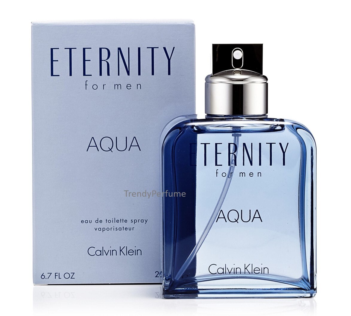 CK Eternity Aqua Cologne Body Spray by Calvin Klein EDT 6.7, 3.4, 1.7