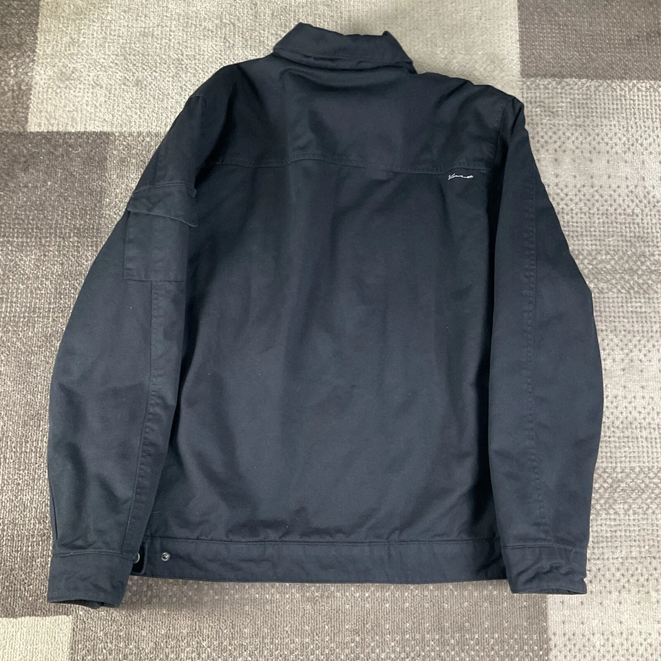 Vurt Men's M Skull Tapestry Art Lining  Design Inside Full Zip Jacket Y2K Black - Image 3 of 4