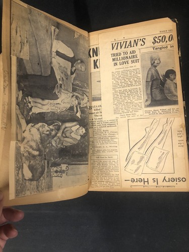 RARE Vintage 1931 Scrapbook Knute Rockne Death Notre Dame & Four Horsemen 33 pgs - Picture 13 of 18