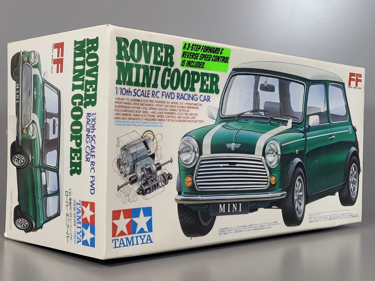New Tamiya 1/10 R/C Rover Mini Cooper Racing FWD M-01 New Tamiya 1/10 R/C Rover Mini Cooper Racing FWD M-01
