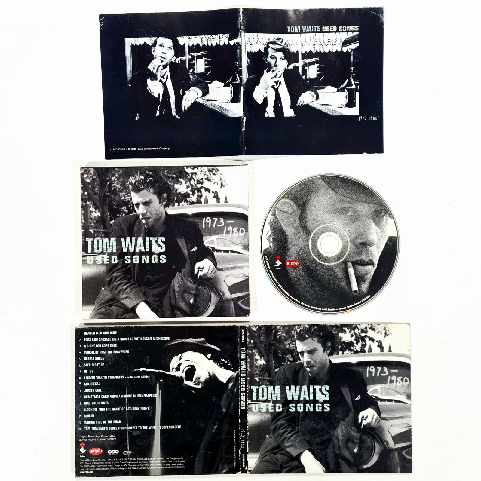 ©2001 Rhino Records TOM WAITS - USED SONGS 1973-1980 Ol' '55/Muriel/Jersey Girl