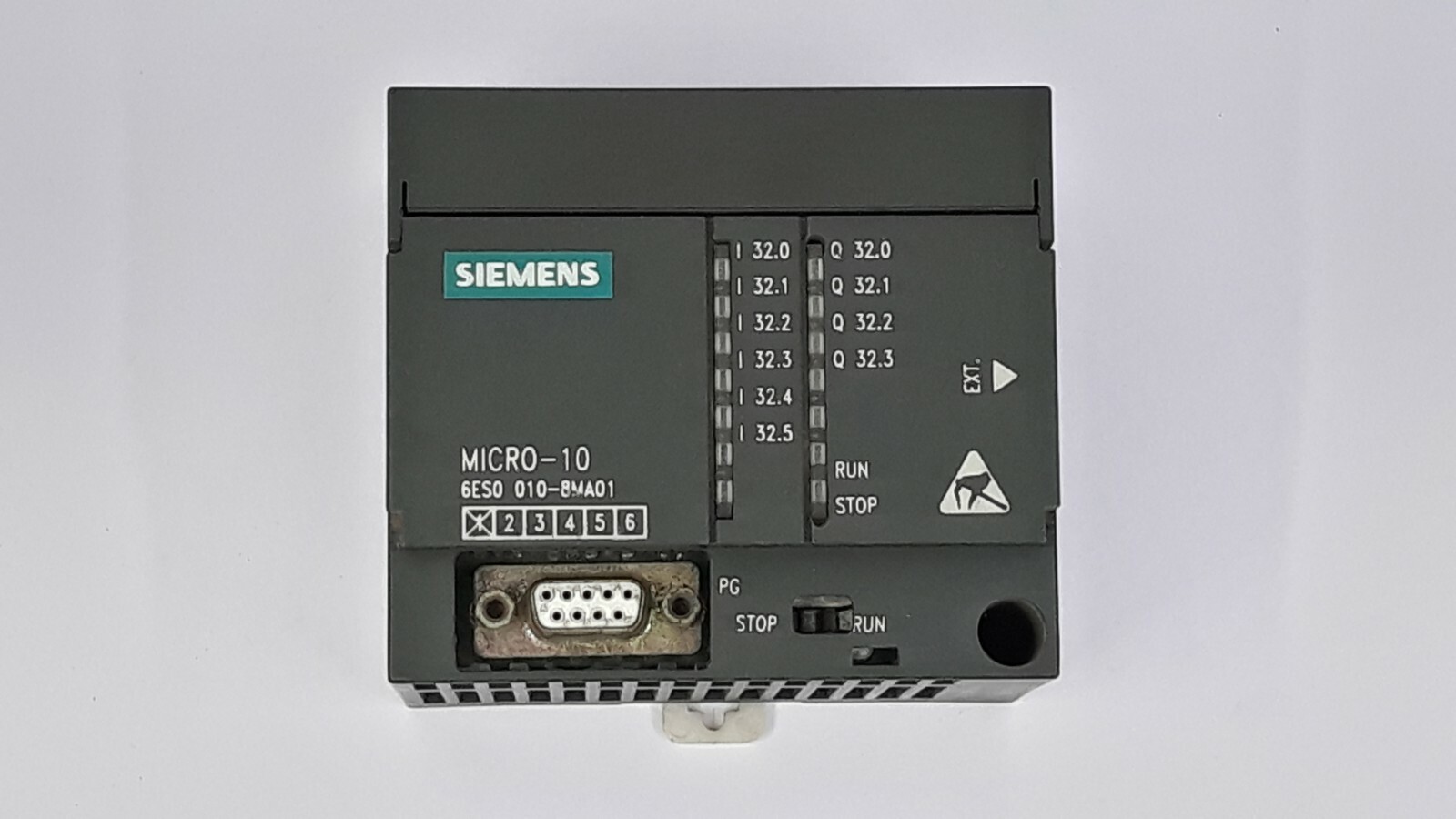 Siemens Micro-10 Cpu Module 6es0 010-8ma01