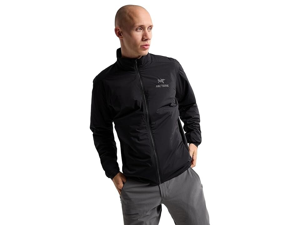 Arc'teryx Atom Giacca Uomo XS Nera Elasticizzata Manica Lunga Comfort Full Zip ASM111