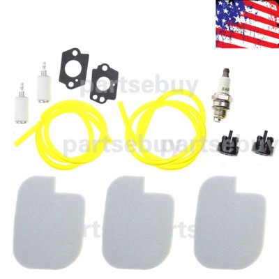 Tune-Up Kit For Poulan Chainsaws P3816, P4018 Etc. - Includes Air Filter & Fuel Line