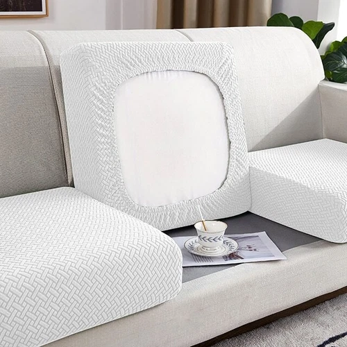 Dicke Jacquard Sofakissenbezüge Schoner Couchbezüge Anti-Staub Schonbezug - Bild 10 von 35