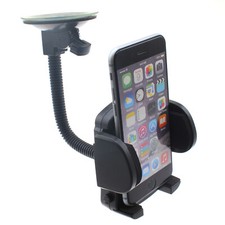 CAR MOUNT WINDSHIELD HOLDER GLASS CRADLE SWIVEL DOCK SUCTION for CELL PHONES