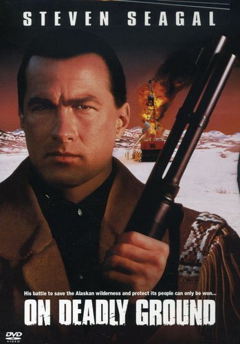 On Deadly Ground (DVD, 1994) Snapback Case - Picture 1 of 1