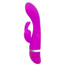  Silikon Rabbit Vibrator Klitoris und G-Punkt Stimulator mit 30 Vibrationsmodi