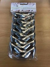 Wedding Table Silver Shoe Slipper Decorations Accessories x 96