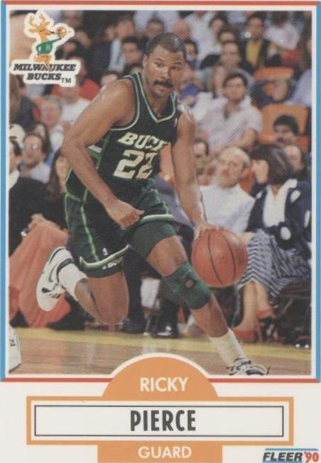 1990-91 Fleer - Ricky Pierce #106 - 1 of 2