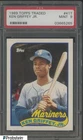 #2 1989 Topps Traded #41T Ken Griffey Jr Seattle Mariners RC Rookie HOF PSA 9