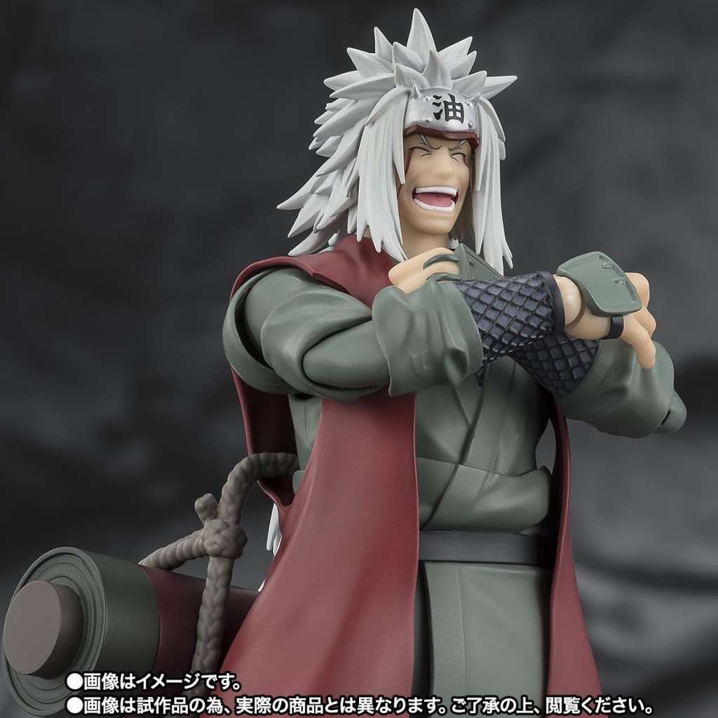 Bandai Naruto Shippuden Jiraiya Konoha Heroic Sage S.H. Figuarts