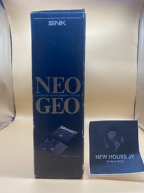 SNK NEO GEO AES Console bios 3-6 serial matching 221662 Test Working...