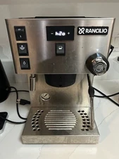 Rancilio Silvia Pro X Espresso Machine | Dual Boiler | PID Control | Silver