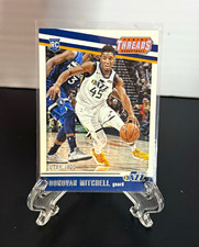 Panini Threads Basketball Donovan Mitchell Utah Jazz Rookie Card #93 NBA. rookie card picture