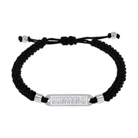 Amor Scorpions By Identarmband Edelstahl Nylon Unisex Damen Herren Armschmuck,