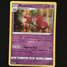 Medicham 073/195 Holo - SWSH Silver Tempest - Pokemon TCG 2022 Near Mint