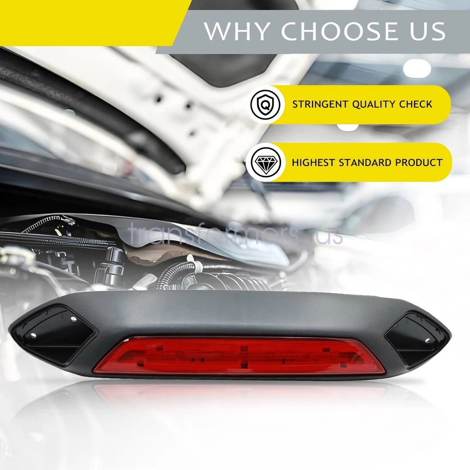 Tercera luz de freno LED lámpara de parada para Ford Transit-150 / Transit-250/350 2018-2019 Foto 4 de 4