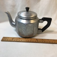 Vintage Aluminum Teapot Kettle Small