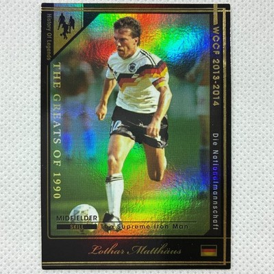 Panini WCCF 2013-14 Lothar Matthaus Die Nationalmannschaft HOLE Germany Japan
