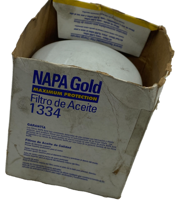 #ad NAPA GOLD 1334 OIL FILTER 1334 MADE IN USA $8.78