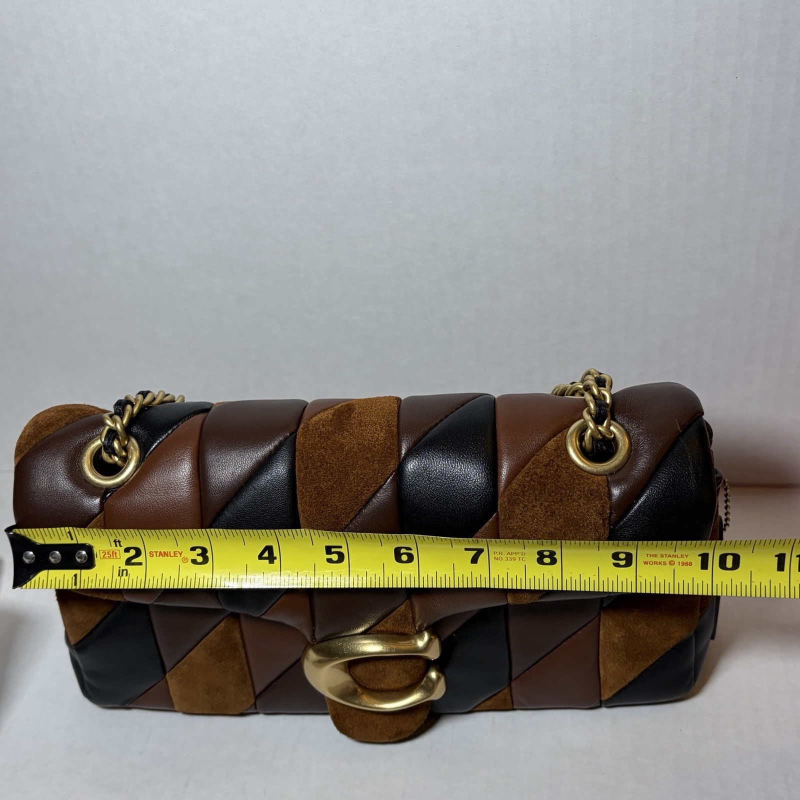 Coach Tabby Mini Patchwork Quilting Shoulder Bag … - image 9