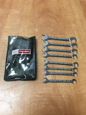 Vintage Craftsman USA 8pc Open End SAE Ignition Wrench Set 4306