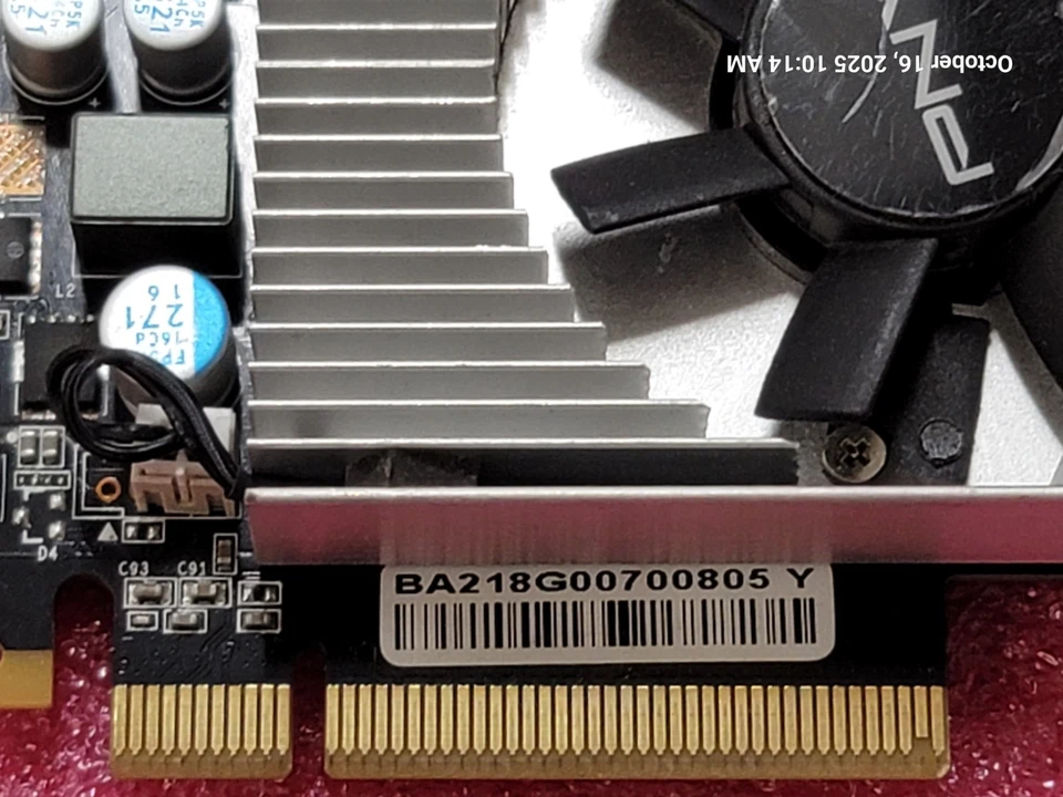 PNY Nvidia GeForce GT 1030 2GB DDR4 Gaming Card GPU HDMI DP DVI PCI-E #AX66 - Image 2 of 4