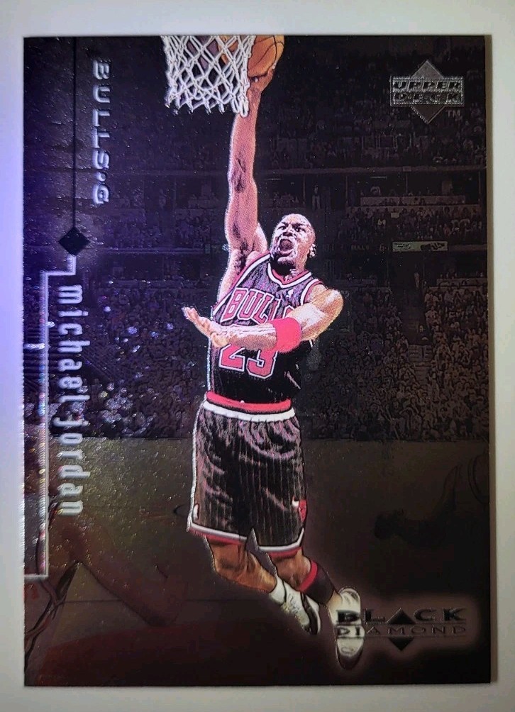 1998-99 Upper Deck Black Diamond Michael Jordan #12 BULLS