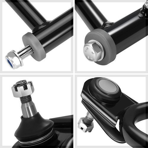 Fits 1991-2006 Yamaha Banshee 350 YFZ350 Black Pair Front Upper Control A-Arms - Picture 6 of 6