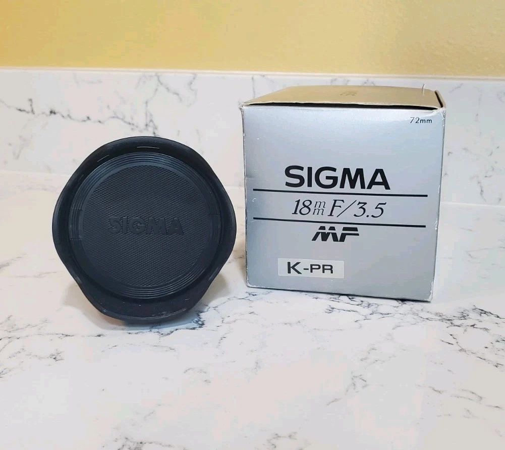 Sigma 18mm Focal Camera Lenses for sale - eBay