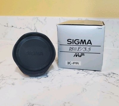 Sigma 18mm f3.5 SUPER WIDE Lens - Pentax K / Ricoh XR-P