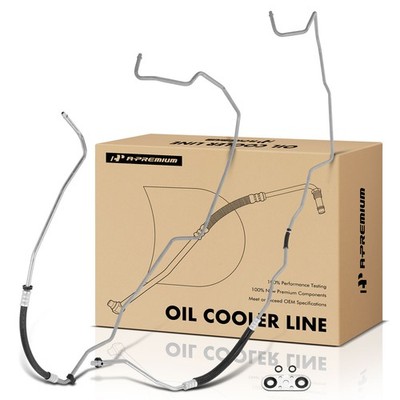 A-Premium Auto Trans. Oil Cooler Line Inlet and Outlet for Chevy Silverado 1500