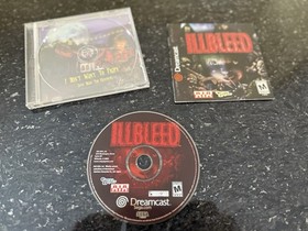 ILLBLEED 🩸 SEGA Dreamcast CIB MINT! Horror