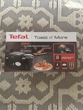 Tefal TT552842 Beans and Eggs Maker Two Slice Toaster - Black