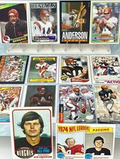 Ken Anderson Football Cards Lot Cincinnati Bengals 1975 1976 1980 1982 Topps