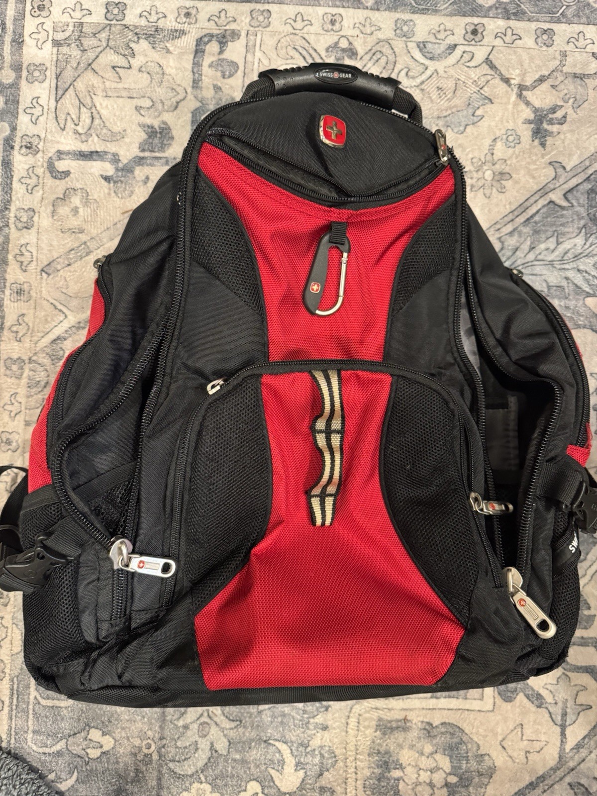 Swiss+Gear Backpack Black/Red