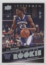 2014-15 Upper Deck Lettermen Premier Rookie Silver 50/99 CJ Wilcox #54 a3q