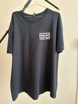 Nine Inch Nails NIN Peel It Back Tour 2025 Local Crew Shirt Manchester Original
