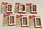 Vintage 1990 Mattel Barbie Keychain Lot 6 NEW IN BOX Blonde Brunette Doll Ken