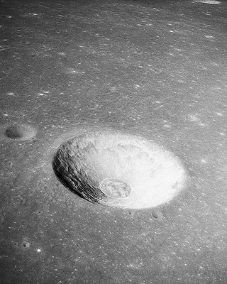 MOON SURFACE CRATER MESSIER B APOLLO 10 PHOTOGRAPH PHOTO PRINT