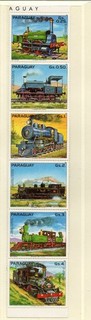 Paraguay 1983 3606/11 Locomotives