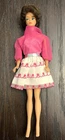 Vintage Barbie Brunette Bubble Cut Mattel Mod mid-60’s w/ “Happy Go Pink” dress