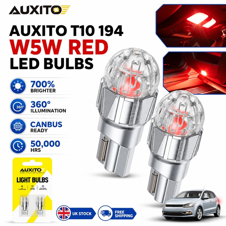 AUXITO 2x Plug Play LED Bulbs T10 T15 1156 1157 7440 7443 5050 SMD ...