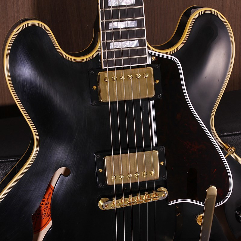 Gibson Custom Shop 1959 ES-355 Reissue Ebony w/Bigsby VOS SN