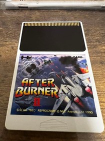 Japanese only Japan Region PC engine Afterburner 2